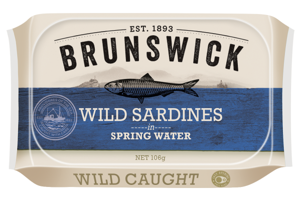 Wild Sardines in Spring Water